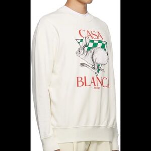 Casablanca Off-
White Casa Sport
Print Sweatshirt